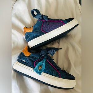 Kurt Geiger Stylish Blue Sneakers
